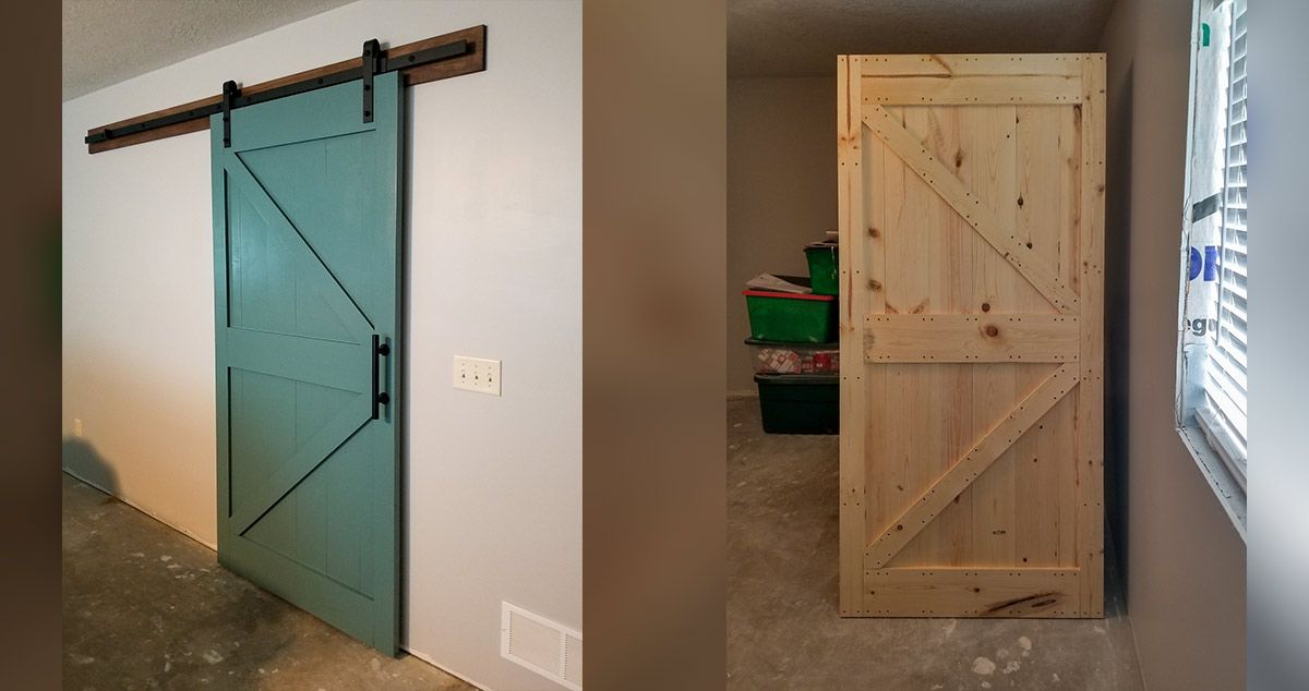 First Barn Door Project by Dan at Menards®